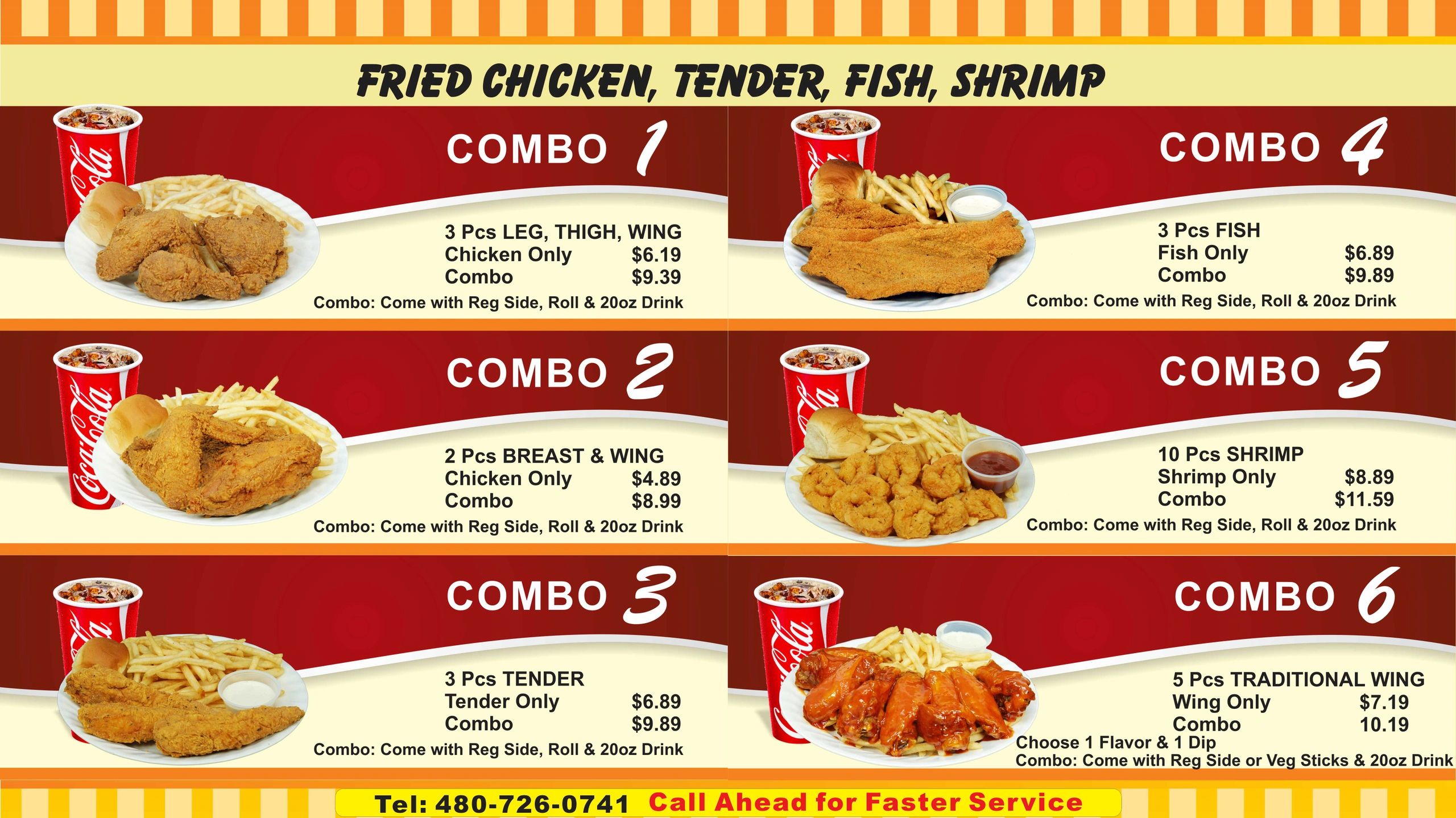 Louisiana Fried Chicken and Wings